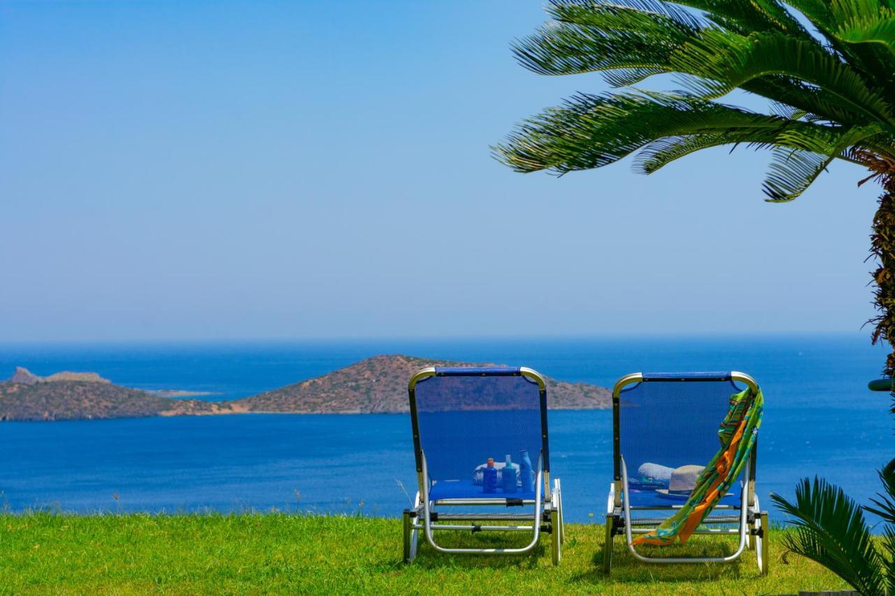 Aggeliki Stunning Elounda View Apartment Exterior foto